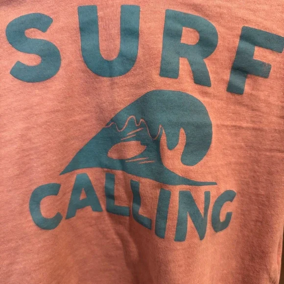 Zara Kids “Surf Calling” Long Sleeve Tee - Size 2-3 Years - Picture 2 of 4